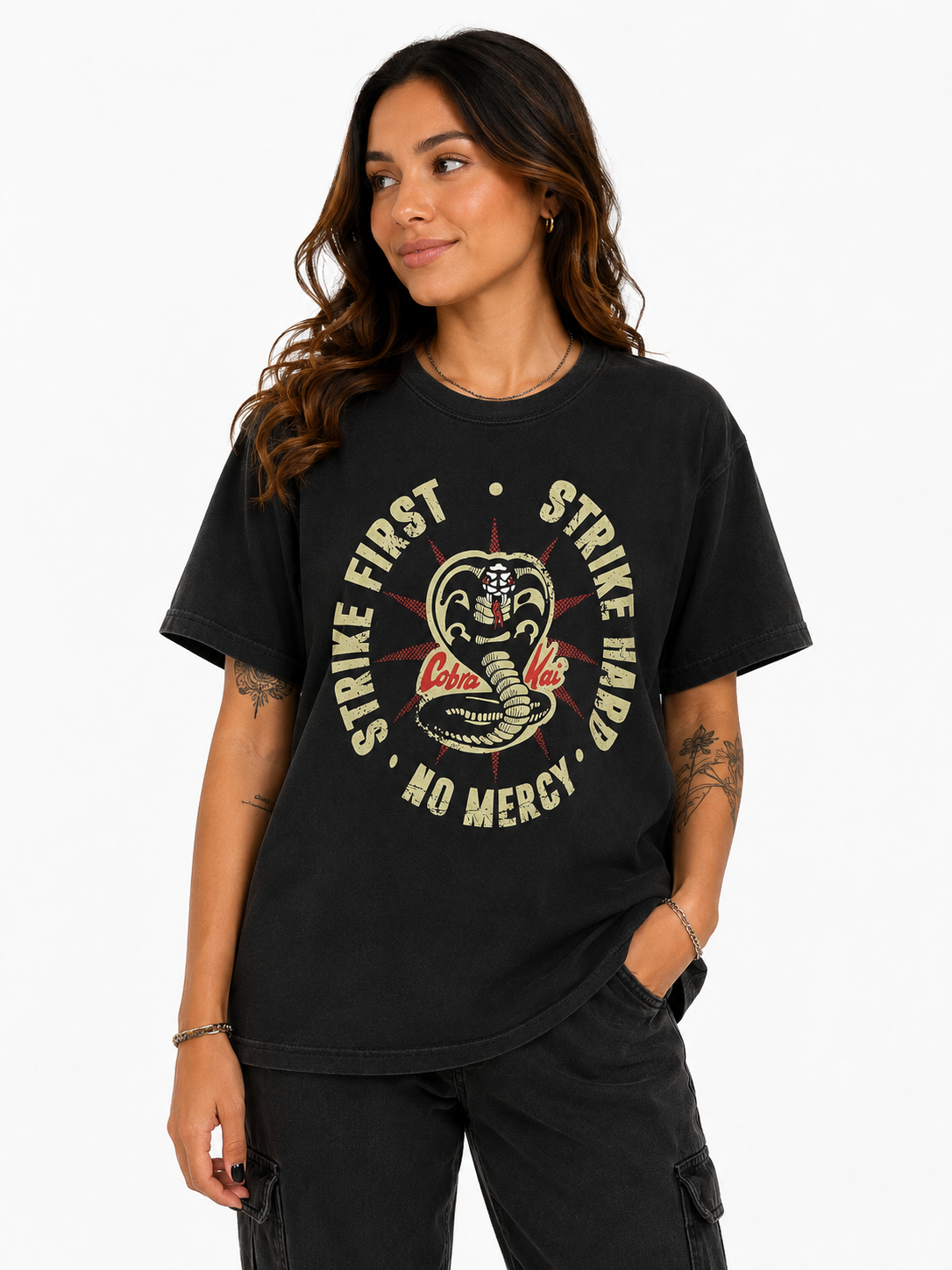 CAMISETA COBRA KAI - 100% ALGODÃO