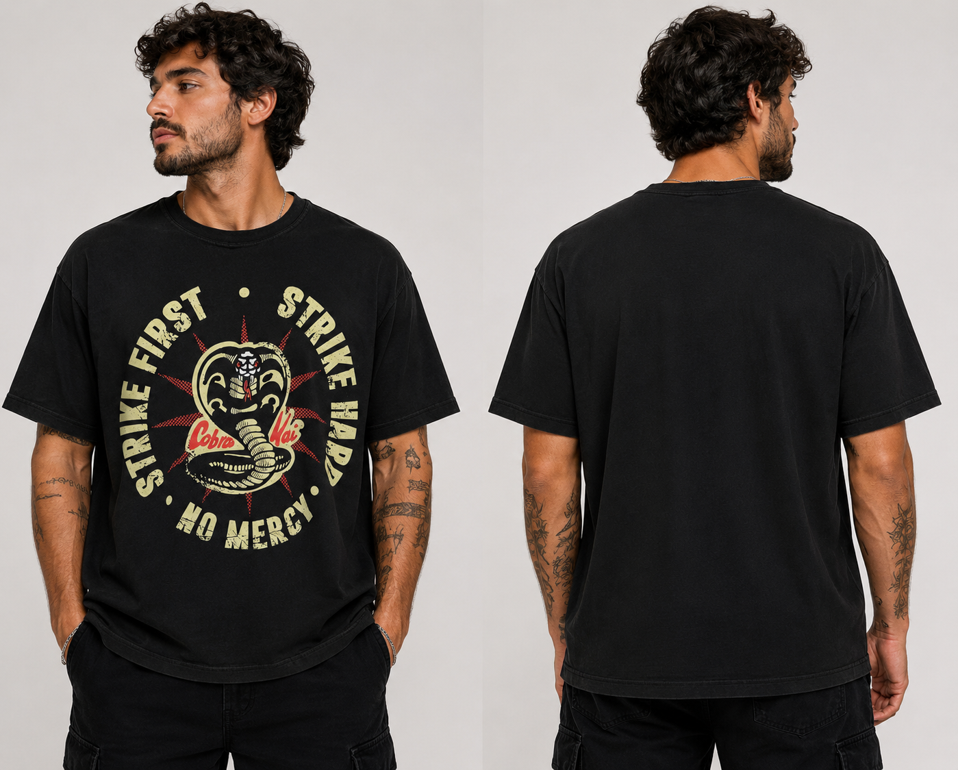 CAMISETA COBRA KAI - 100% ALGODÃO