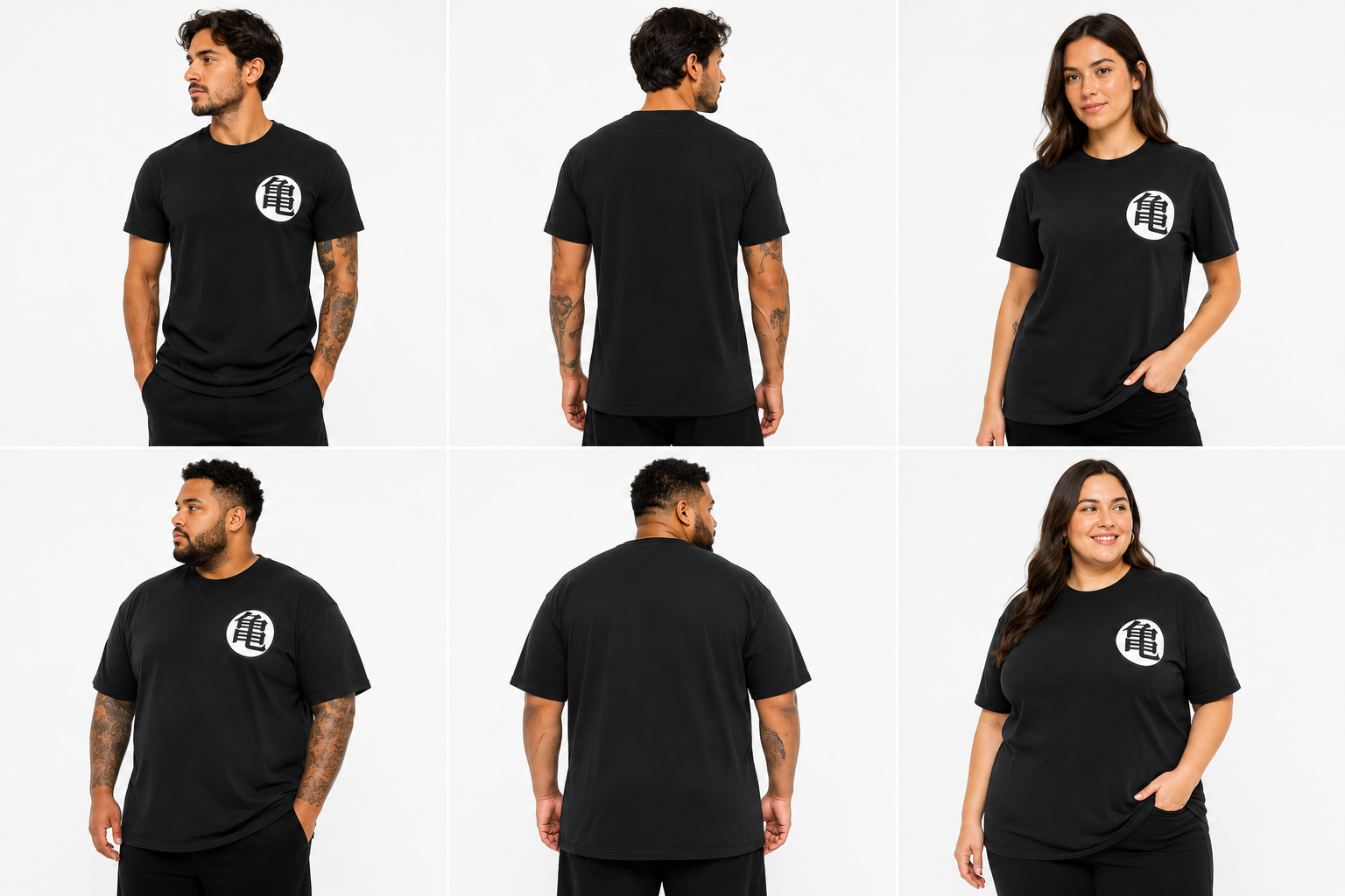 CAMISETA DRAGONBALL Z - BLACK