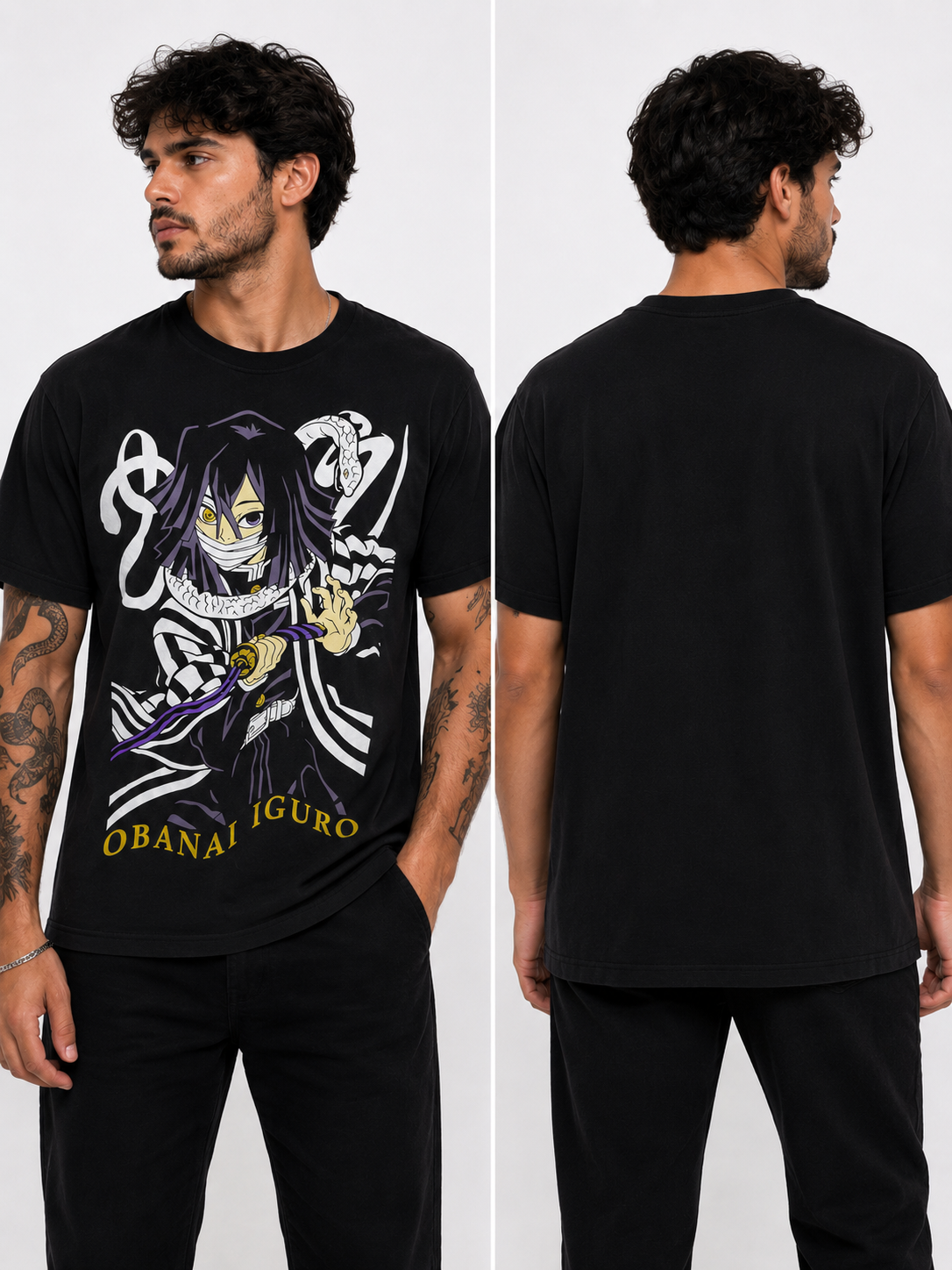 CAMISETA OBANAI - DEMON SLAYER