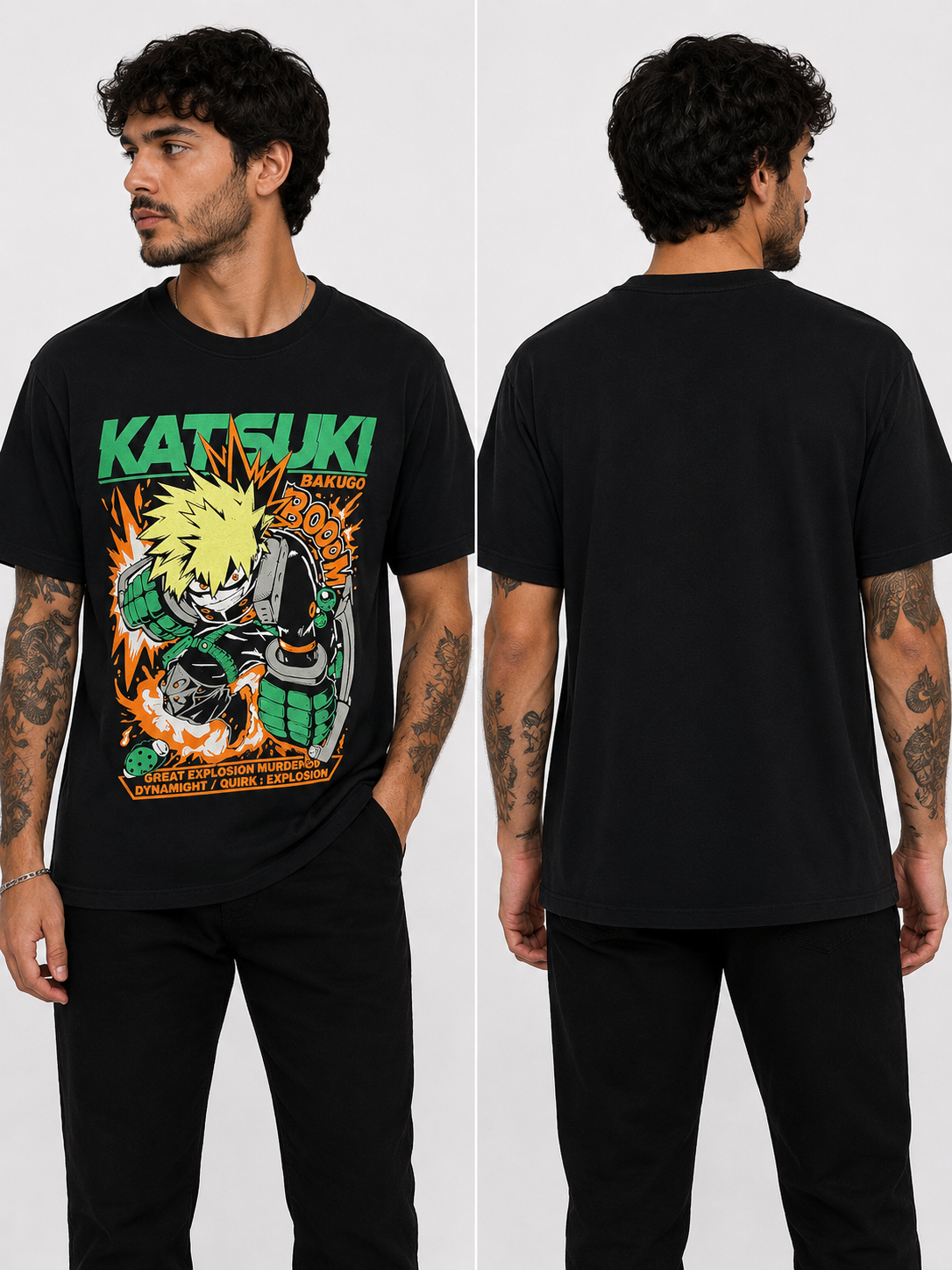 CAMISETA KATSUKI BAKUGO - MY HERO ACADEMY