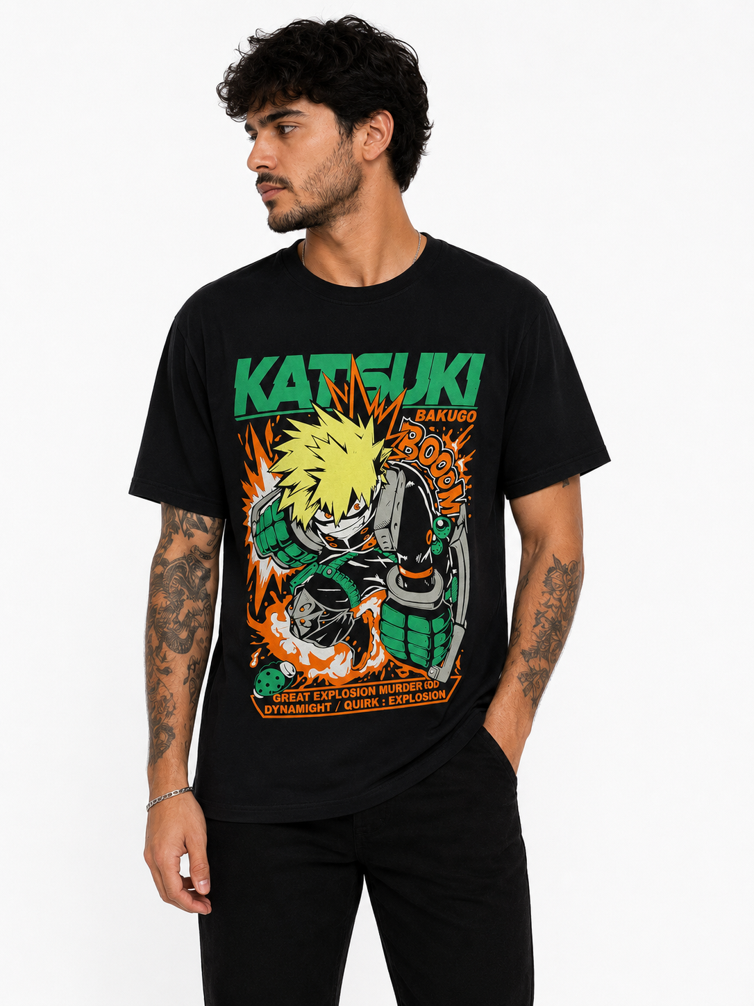 CAMISETA KATSUKI BAKUGO - MY HERO ACADEMY