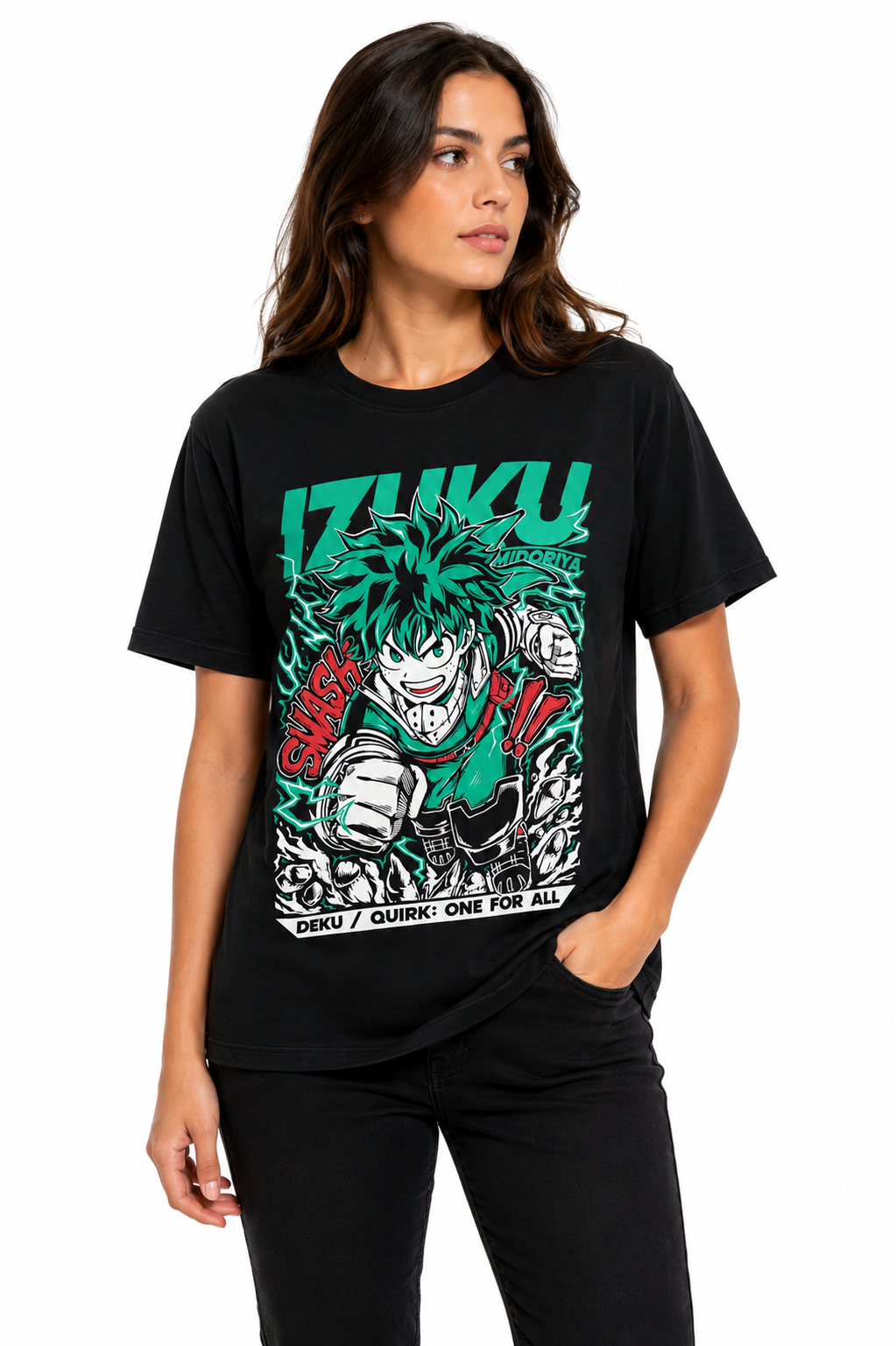 CAMISETA IZUKU MIDORIYA - MY HERO ACADEMY