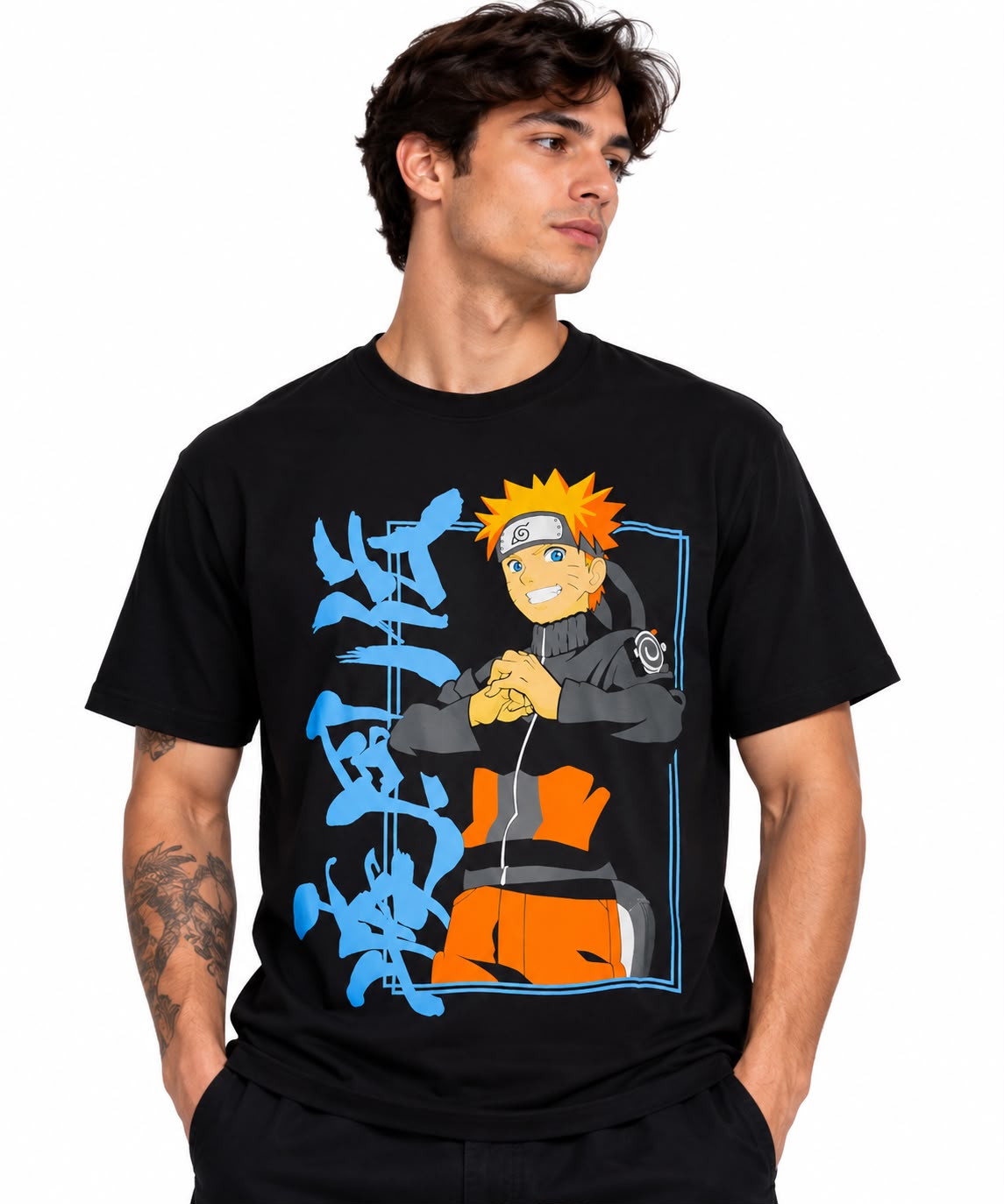 CAMISETA NARUTO UNISSEX 100% ALGODÃO
