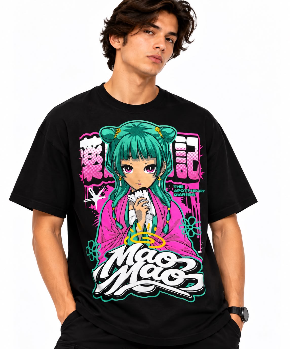 CAMISETA MAOMAO DIÁRIOS DE UMA APOTECÁRIA - 100% ALGODÃO