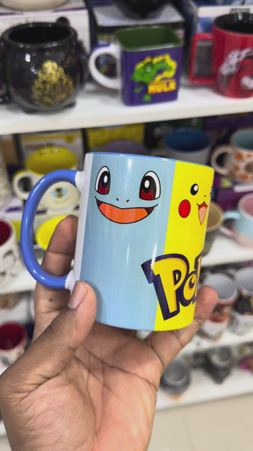 CANECA POKÉMON 350ML - 4 POKÉMONS