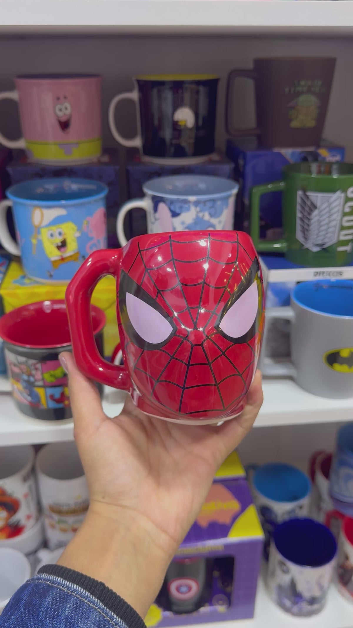 CANECA 3D HOMEM-ARANHA - MARVEL