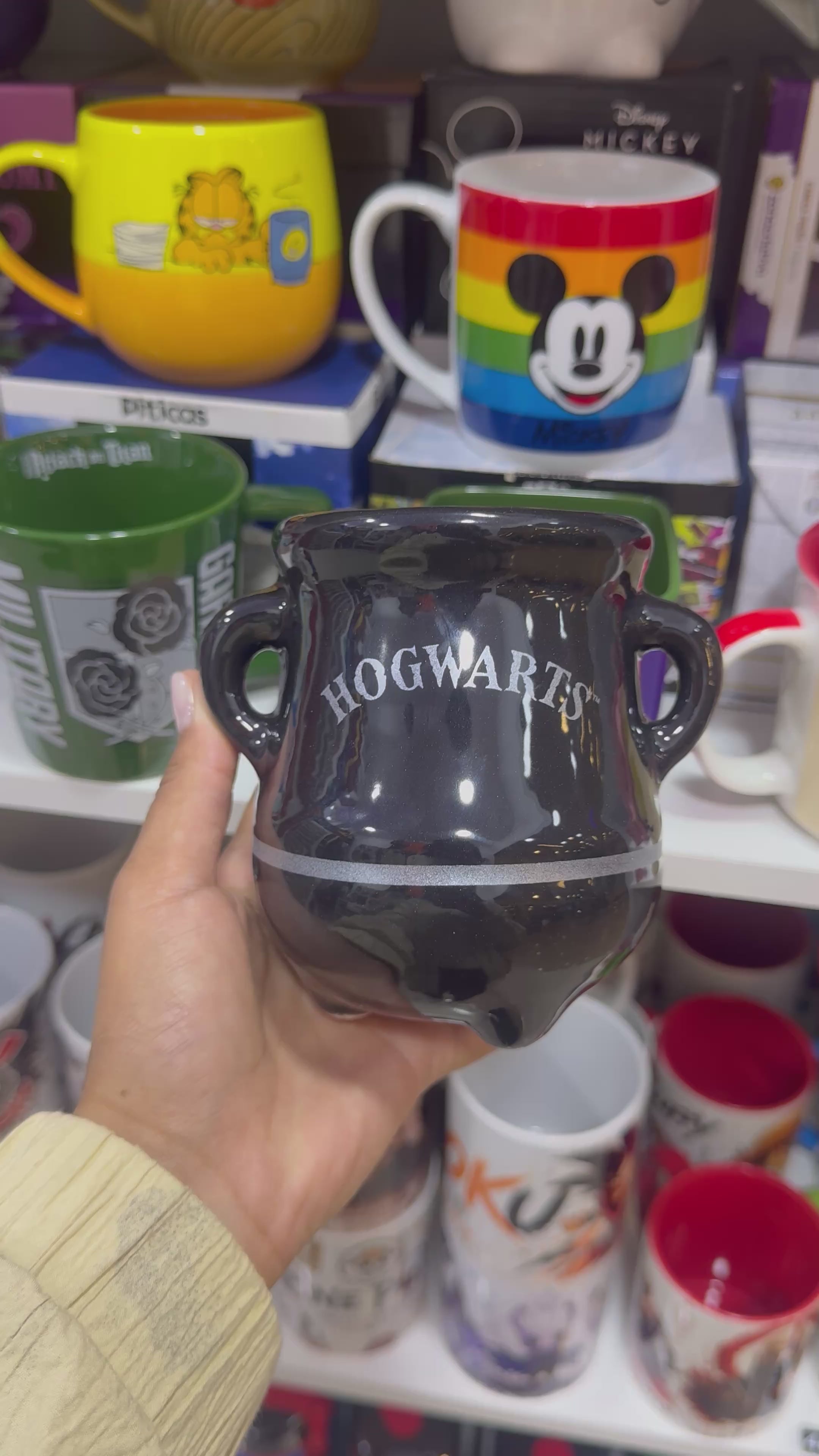 CANECA POÇÃO HOGWARTS 3D 350ML - HARRY POTTER