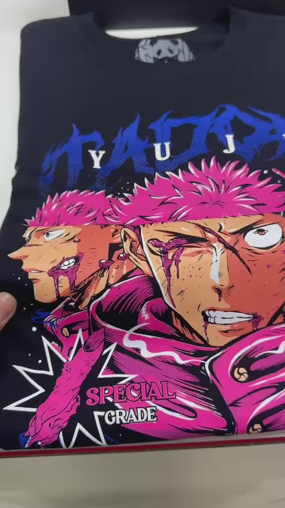 CAMISETA YUJI ITADORI - JUJUTSU KAISEN