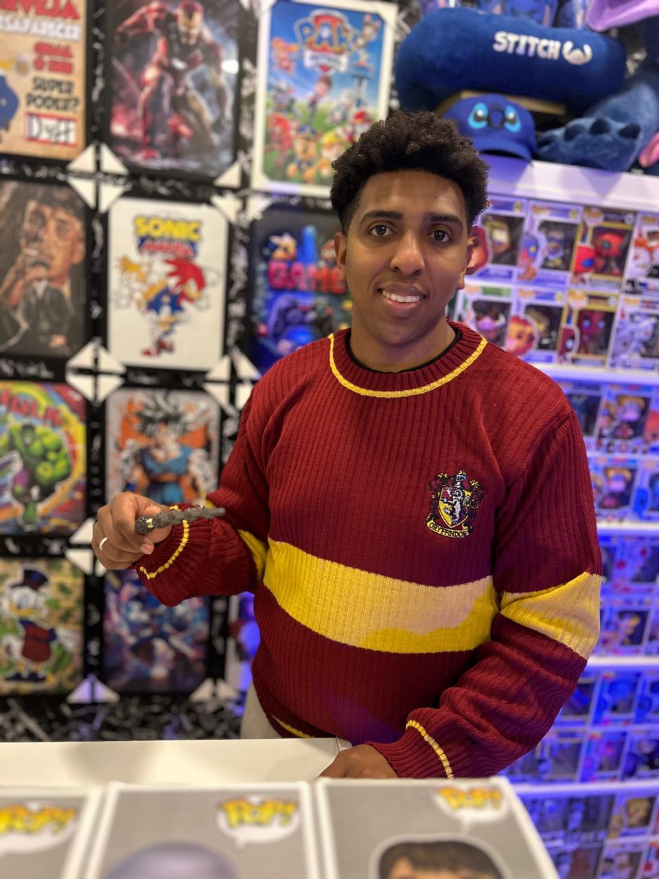 SUETER GRIFINÓRIA QUADRIBOL  - HARRY POTTER